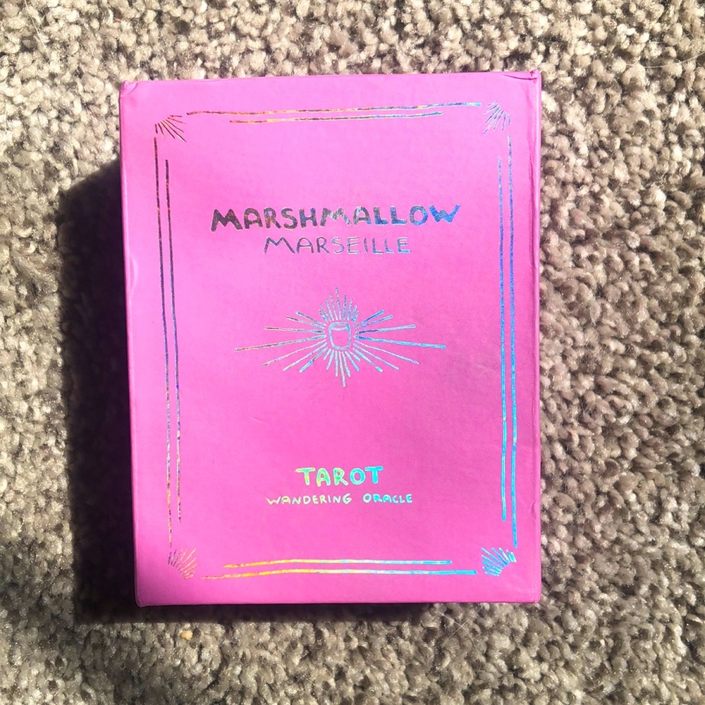 Marshmallow Marseille tarot deck OOP